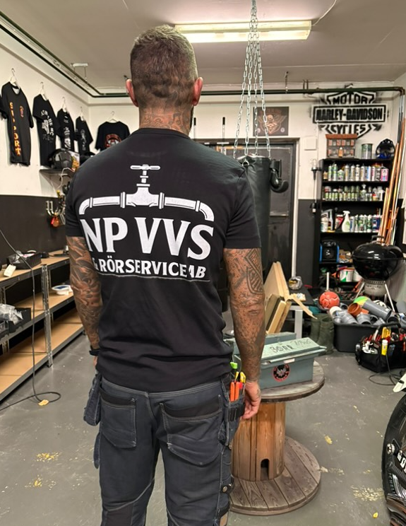 NP VVS arbetskläder och utrustning